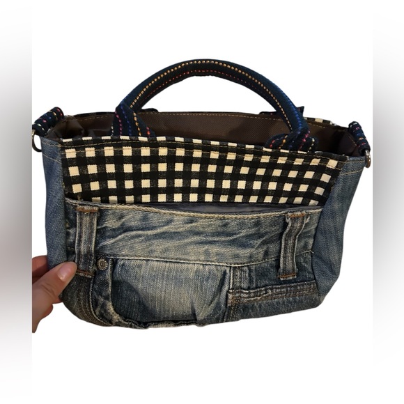 Funky Denim Mini Bag - Picture 2 of 9